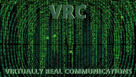 Virtually Real Communications Logo