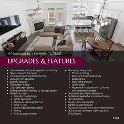 107 Harwood - Upgrades & Features
