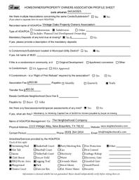 2154 Appellation - POA Profile Sheet