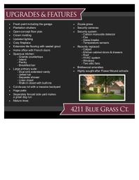 4211 Blue Grass Updates