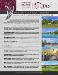 Lantana Brochure