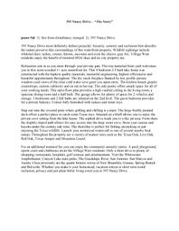 393 Nancy Drive - The Story