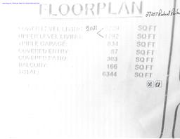 Deering - 27107 Rockwall Parkway builder floorplan SQFT