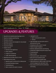 2405 Chadbourne - Upgrades & Features 