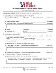 Stieren - 26106 Park Bend Drive Septic Disclosure Notice