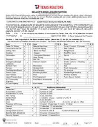 12324 Penson Sellers Disclosure