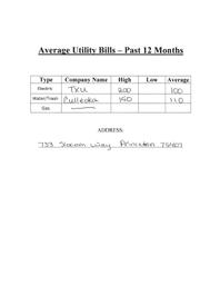733 Slocum Utilities