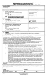 7 Environmental Compliance Record