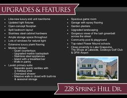 228 Spring Hill Updates
