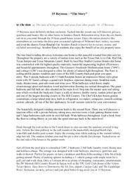 15 Reynosa - The Story