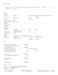 15 Reynosa property tax details 2005