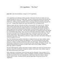 2154 Appellation - The Story
