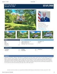 1 Listing Report Aerial Taxes and Disclosures