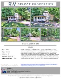 1 Listing Report Maps Taxes and Disclosures 10 Rose Ln