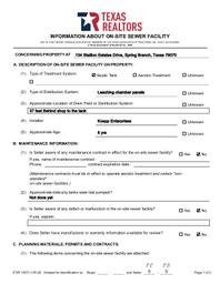 Heiland - 134 Stallion Estates Drive septic disclosure 040826