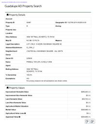 Pinnell - 3904 Tattnall property tax details 2026