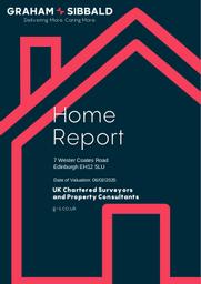 HOME REPORT 7 Wester Coates Road