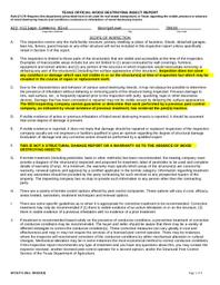 WDI Inspection Report