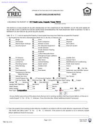 517 Heath Seller Disclosure