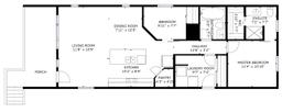 Floor Plan-Sierra Cottage