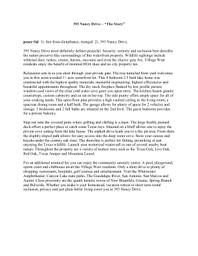 393 Nancy Drive - The Story
