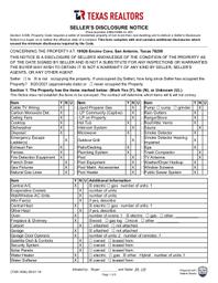 Wyatt - 19926 Encino Cove Seller's Disclosure Notice 102921