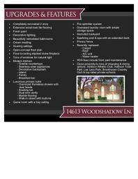 14613 Woodshadow Updates