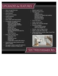 5217 Westheimer Updates