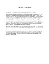 3904 Tattnall - The Story