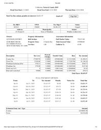 4 Town County and School Taxes 2024 2025