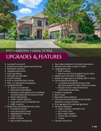 8930 Crockett - Upgrades & Features 