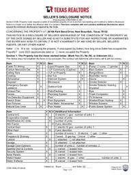 Stieren - 26106 Park Bend Drive Seller's Disclosure Notice