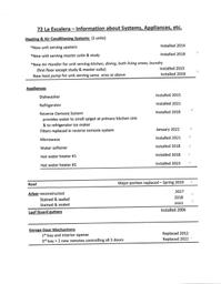 72 La Escalera - Information Sheet