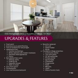 1330 Portsmouth - Upgrades & Features
