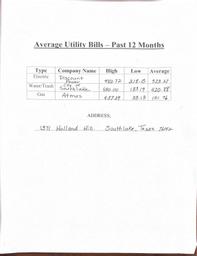 1371 Holland HL Utilities