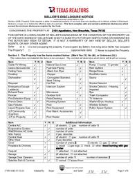 2154 Appellation Seller's Disclosure Notice 042025