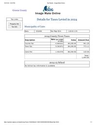 5 Town County and School Taxes 2023 2024