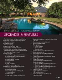 2807 Woodlake - Upgrades & Features