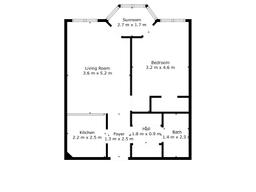 824 1025 Grenon Ave Floorplan