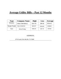 2776 Coyote Utilities