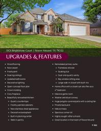 3301 Brightstone - Upgrades & Features 
