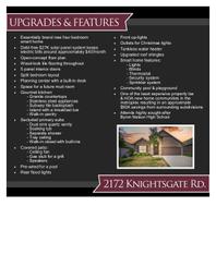 2172 Knightsgate Updates