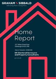 HOME REPORT 227 Milton Road East
